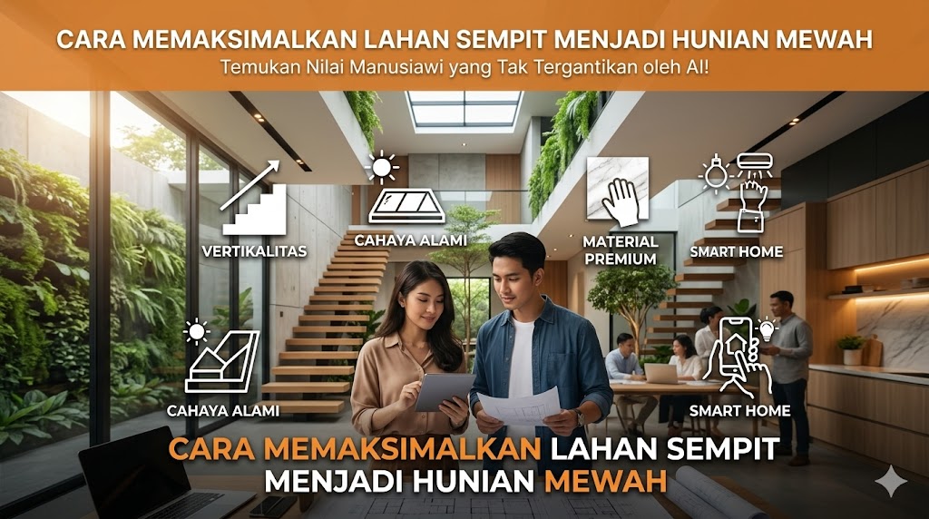 Cara Memaksimalkan Lahan Sempit menjadi Hunian Mewah