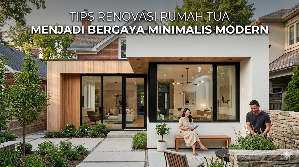 Tips Renovasi Rumah Tua Menjadi Bergaya Minimalis Modern