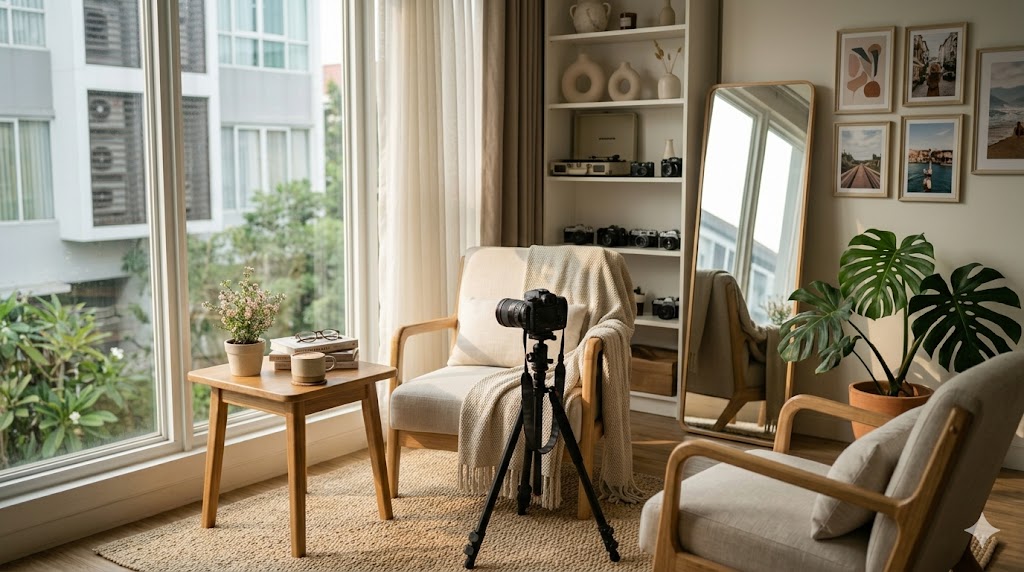Menciptakan sudut estetik untuk konten lifestyle & inspirasi hunian